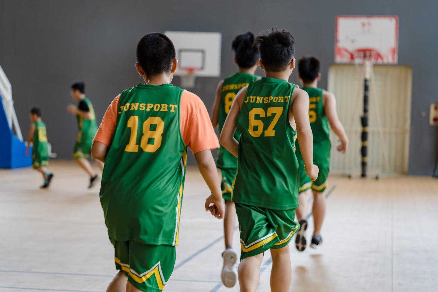 Bộ đồng phục tập luyện, thi đấu bóng rổ Junsport