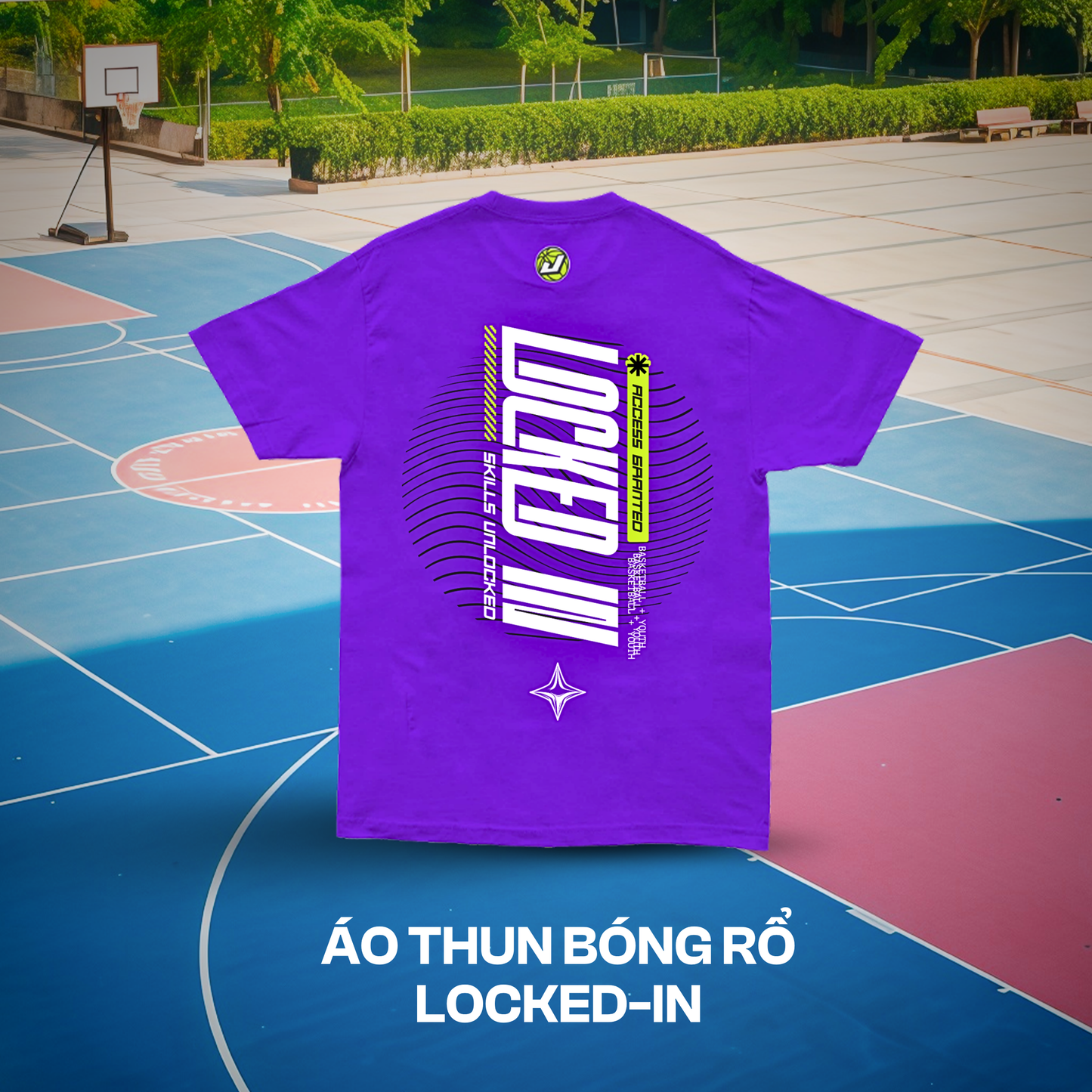 Áo Thun Bóng Rổ Locked-In Summer 2026