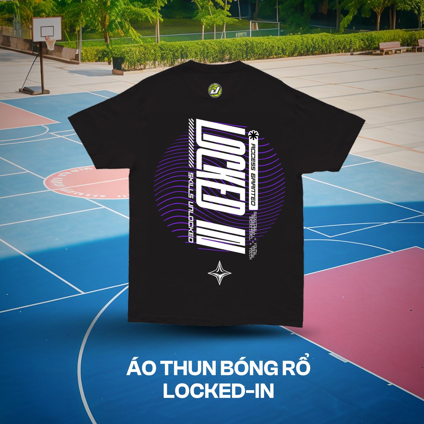 Áo Thun Bóng Rổ Locked-In Summer 2026