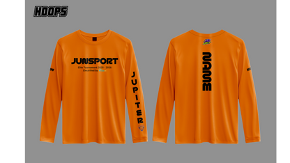 Áo Khởi Động Bóng Rổ Dài Tay JET 25-26