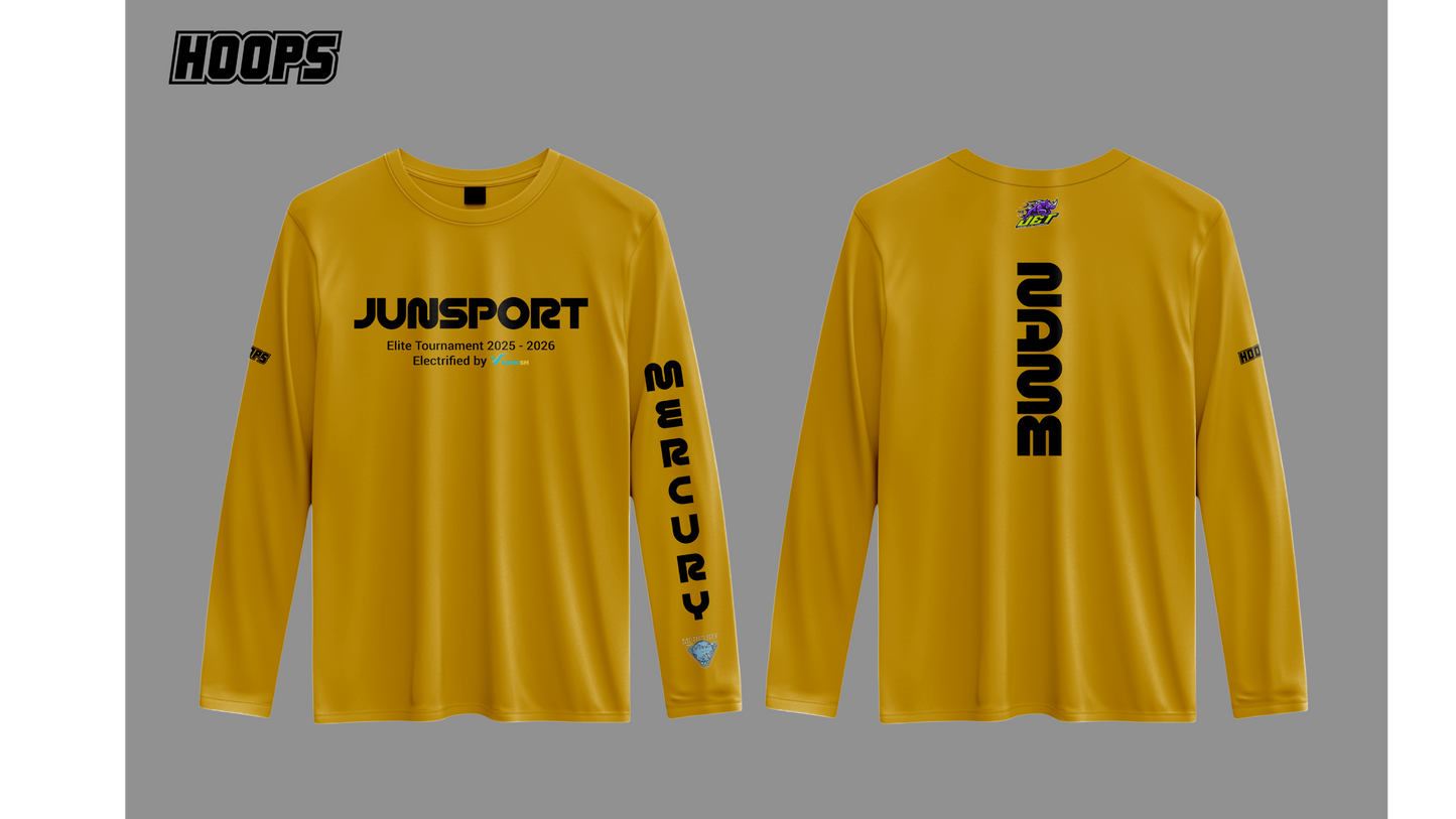 Áo Khởi Động Bóng Rổ Dài Tay JET 25-26