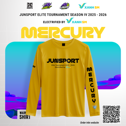 Áo Khởi Động Bóng Rổ Dài Tay JET 25-26